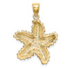 Lex & Lu 14k Yellow Gold Beaded Starfish Charm LALK7986 - 4 - Lex & Lu