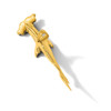 Lex & Lu 14k Yellow Gold 3D Hammerhead Shark Charm - 5 - Lex & Lu