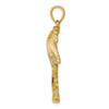 Lex & Lu 14k Yellow Gold 2D MARCO ISLAND On Large Palm Tree Charm - 2 - Lex & Lu