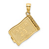 Lex & Lu 14k Yellow Gold Moveable Pages THE LORD IS MY SHEPHERD (PSALM 23) Charm - 4 - Lex & Lu