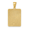 Lex & Lu 14k Yellow Gold Mile Marker 0 /Key West Charm - 3 - Lex & Lu