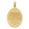 Lex & Lu 14k Yellow Gold w/Rhodium 3D Night Time Prayer w/Boy Charm - 3 - Lex & Lu