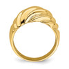Lex & Lu 14k Yellow Gold Polished Shrimp Fashion Ring Size 7 - 2 - Lex & Lu