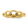 Lex & Lu 14k Yellow Gold Polished Freeform Knot Ring Size 7 LALR763 - 5 - Lex & Lu