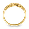 Lex & Lu 14k Yellow Gold Polished Braided Knot Ring Size 7 - 2 - Lex & Lu