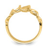 Lex & Lu 14k Yellow Gold Cut-Out Freeform Ring Size 7 - 2 - Lex & Lu