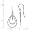 Lex & Lu Sterling Silver Teardrop Dangle Earrings - 4 - Lex & Lu
