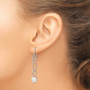 Lex & Lu Sterling Silver Freshwater Cultured Pearl Earrings LAL24111 - 3 - Lex & Lu