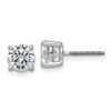 Lex & Lu 14k White Gold 2ctw Cert. SI1/SI2, G H I, Lab Grown Dia. Earrings LAL372 - Lex & Lu