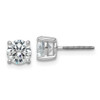 Lex & Lu 14k White Gold 2ctw SI1/SI2, G H I, Lab Grown Dia. Screwback Earrings - Lex & Lu