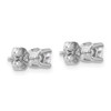 Lex & Lu 14k White Gold True Origin Lab Grown Dia. 1/2ctw VS/SI, D E F, Earrings LAL520 - 4 - Lex & Lu