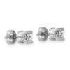 Lex & Lu 14k White Gold True Origin Lab Grown Dia. 3/4ctw VS/SI, D E F, Earrings LAL524 - 4 - Lex & Lu