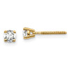 Lex & Lu 14k Yellow Gold True Origin Lab Grown Dia 1/3ctw VS/SI, D E F, Earrings LAL531 - Lex & Lu