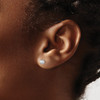 Lex & Lu 14k White Gold True Origin Lab Grown Dia. 1/3ctw VS/SI, D E F, Earrings LAL532 - 3 - Lex & Lu