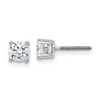 Lex & Lu 14k White Gold True Origin Lab Grown Dia. 3/4ctw VS/SI, D E F, Earrings LAL538 - Lex & Lu