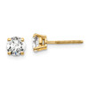 Lex & Lu 14k Yellow Gold True Origin Lab Grown Dia. 1ctw VS/SI, D E F, 4 Earrings - Lex & Lu