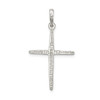 Lex & Lu Sterling Silver Polished Cross Pendant LAL24334 - 4 - Lex & Lu