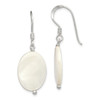 Lex & Lu Sterling Silver White Mother of Pearl Earrings LAL24355 - Lex & Lu