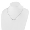 Lex & Lu 14k White Gold True Origin Lab Grown Dia. Fashion Pendant Necklace LAL2015 - 4 - Lex & Lu