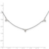Lex & Lu 14k White Gold True Origin Lab Grown Dia. VS/SI, Multi Station Necklace LAL2120 - 7 - Lex & Lu