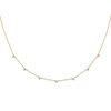 Lex & Lu 14k Yellow Gold True Origin Lab Grown Dia VS/SI, Multi Station Necklace LAL2122 - 3 - Lex & Lu