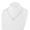 Lex & Lu 14k Yellow Gold True Origin Lab Grown Dia Chain Silde Pendant Necklace LAL2304 - 4 - Lex & Lu