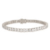 Lex & Lu Sterling Silver CZ Bracelet 7'' LAL24432 - 3 - Lex & Lu