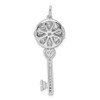 Lex & Lu Sterling Silver CZ Key Locket LAL24525 - 4 - Lex & Lu