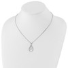 Lex & Lu Sterling Silver White Ice .025ct. Diamond Necklace LAL3748 - 4 - Lex & Lu