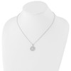 Lex & Lu Sterling Silver White Ice .025ct. Diamond Initial C Necklace - 4 - Lex & Lu