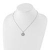 Lex & Lu Sterling Silver White Ice .025ct. Diamond Initial I Necklace - 4 - Lex & Lu