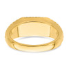Lex & Lu 14k Yellow Gold Ruby & Diamond Men's Ring LAL4461 - 5 - Lex & Lu