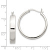 Lex & Lu Sterling Silver Hoop Earrings LAL24635 - 4 - Lex & Lu