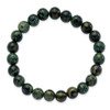 Lex & Lu Green Eye Agate Beaded Stretch Bracelet LAL5411 - 2 - Lex & Lu