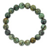 Lex & Lu African Pine Agate Beaded Stretch Bracelet LAL5420 - 2 - Lex & Lu