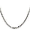 Lex & Lu Stainless Steel Polished 4mm 20'' Franco Chain Necklace - 2 - Lex & Lu