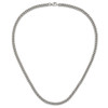 Lex & Lu Stainless Steel Polished 6mm 24'' Curb Chain Necklace - 3 - Lex & Lu