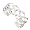 Lex & Lu Sterling Silver Bangle LAL24740 - Lex & Lu