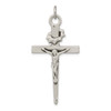 Lex & Lu Sterling Silver Antiqued Crucifix Pendant LAL25321 - Lex & Lu