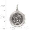 Lex & Lu Sterling Silver Antiqued Ecce Homo Medal LAL25520 - 4 - Lex & Lu