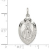 Lex & Lu Sterling Silver Miraculous Medal LAL25521 - 3 - Lex & Lu