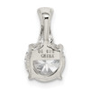 Lex & Lu Sterling Silver CZ Pendant LAL25587 - 4 - Lex & Lu