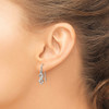 Lex & Lu Sterling Silver w/CZ Infinity Symbol Shepard Hook Earrings LAL35655 - 3 - Lex & Lu