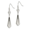 Lex & Lu Sterling Silver Polished Dangle Shepherd Hook Earrings LAL36013 - 2 - Lex & Lu