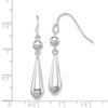 Lex & Lu Sterling Silver Polished Dangle Shepherd Hook Earrings LAL36013 - 4 - Lex & Lu