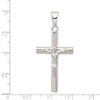 Lex & Lu Sterling Silver Polished Hollow Crucifix Cross Pendant LAL36049 - 3 - Lex & Lu