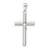 Lex & Lu Sterling Silver Polished Hollow Crucifix Cross Pendant LAL36049 - 4 - Lex & Lu