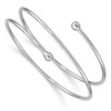 Lex & Lu Sterling Silver Bangle LAL36074 - Lex & Lu