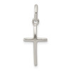 Lex & Lu Sterling Silver Polished Cross Charm LAL36076 - Lex & Lu