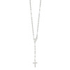Lex & Lu Sterling Silver Crucifix Necklace 24'' LALQH5126-24 - 2 - Lex & Lu